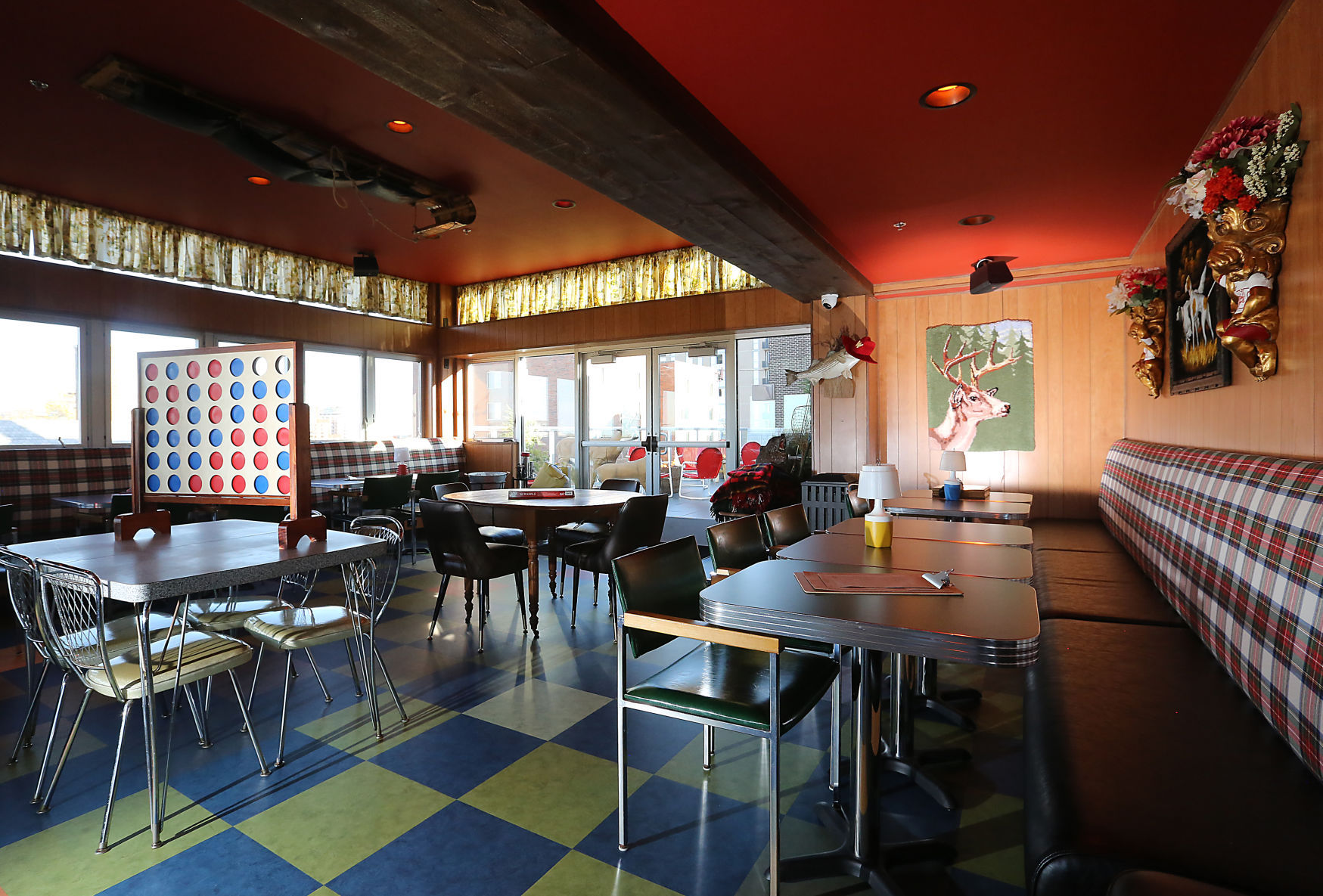 Camp Trippalindee dining area
